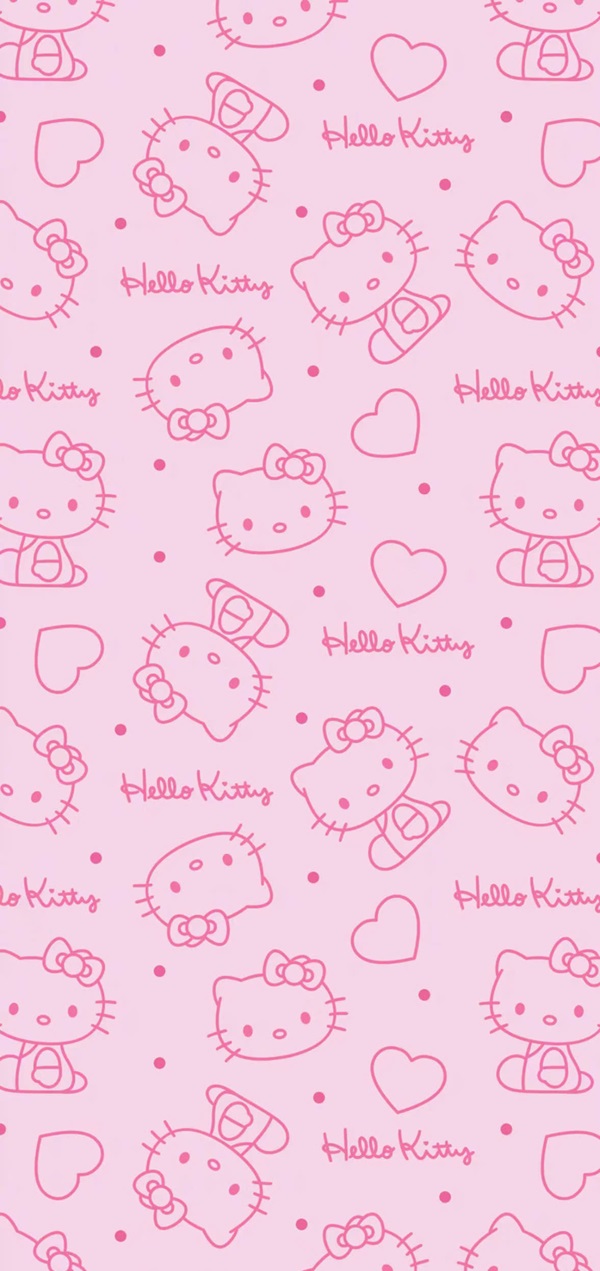 Hình nền điện thoại hello kitty​ 10