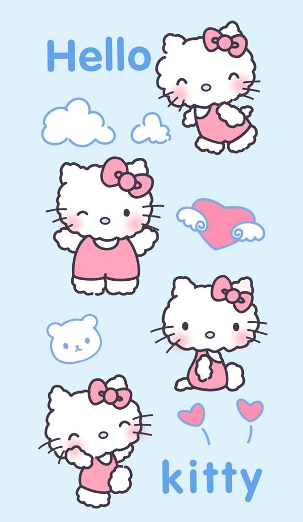 Hình nền điện thoại hello kitty​ 14