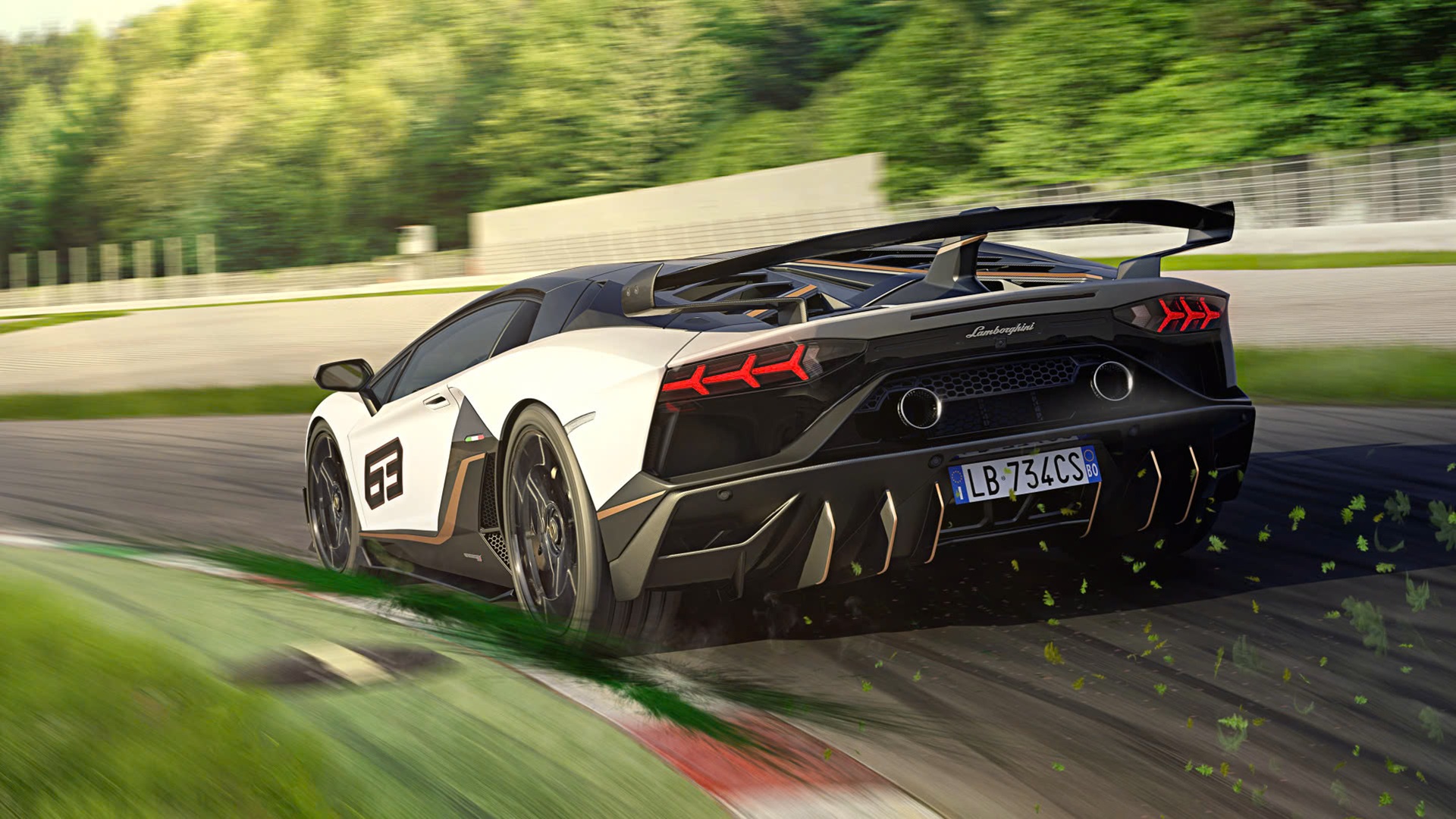 Hình nền máy tính Lamborghini Aventador 36