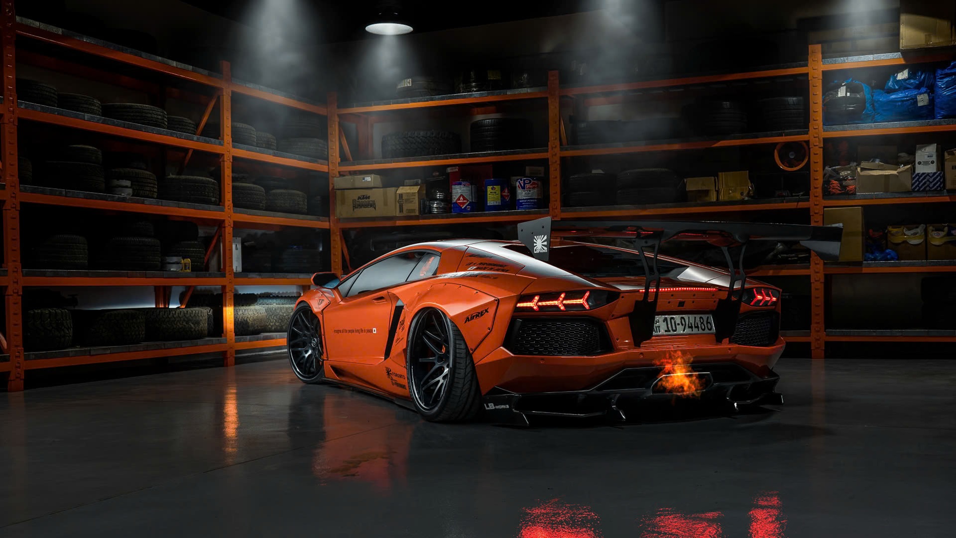 Hình nền máy tính Lamborghini Aventador 9