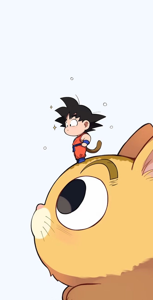 Hình nền Goku chibi 1