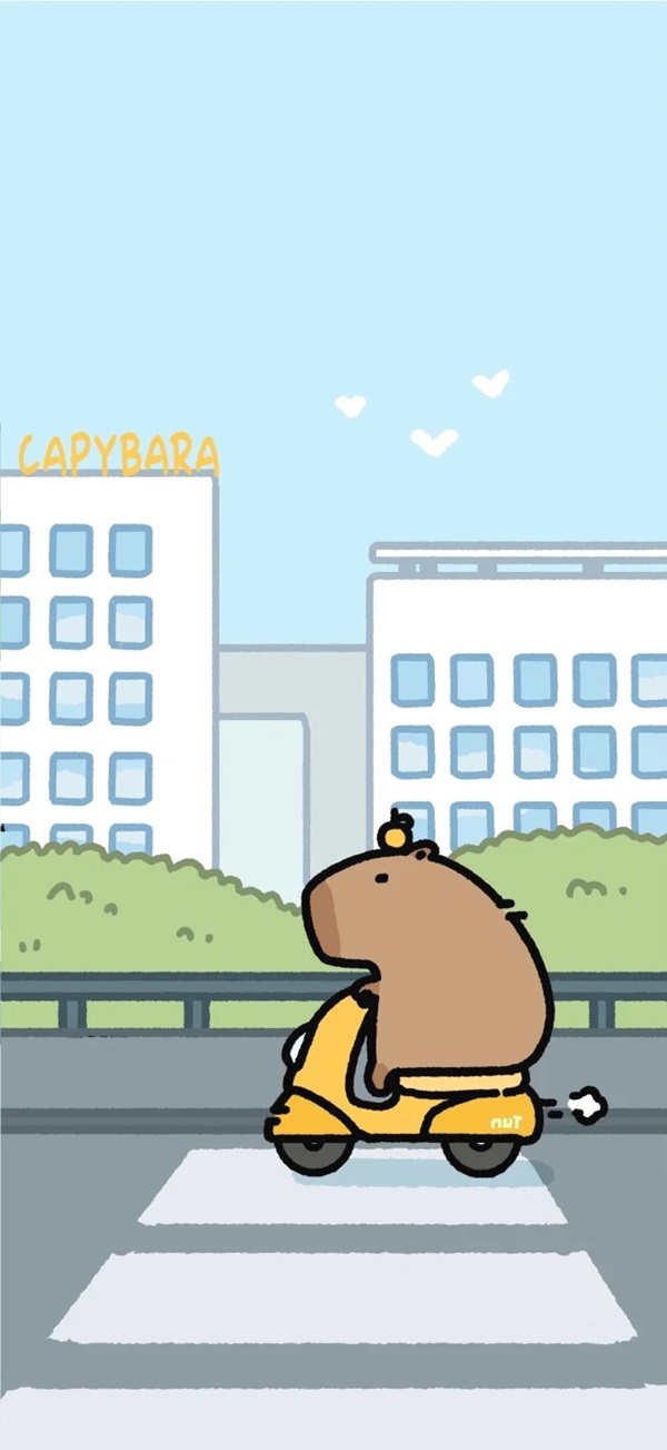 Hình nền Capybara cute 5