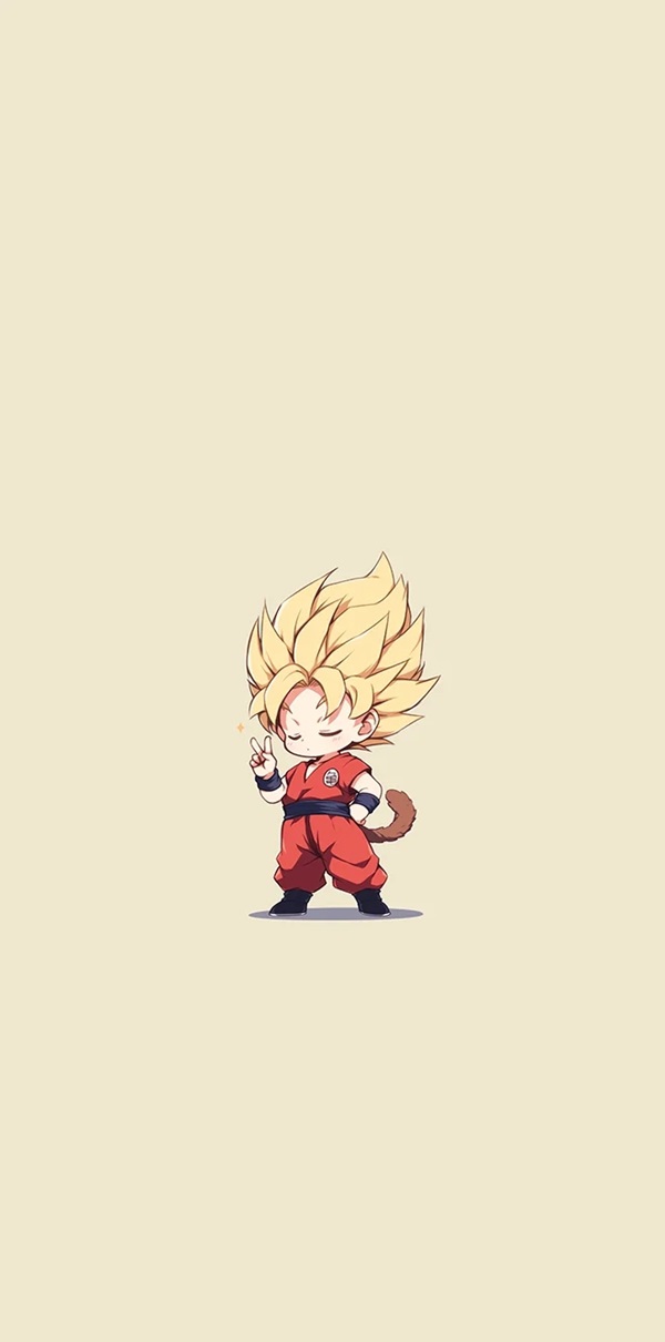 Hình nền Goku chibi 16