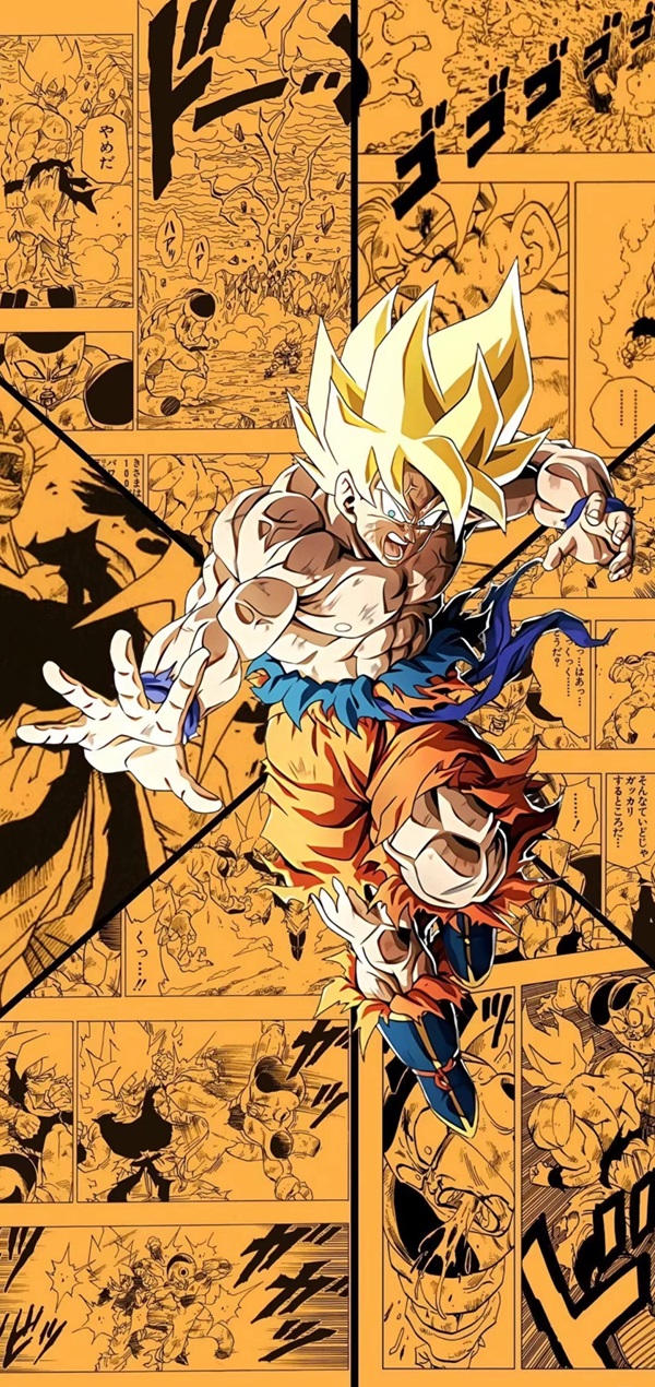 hình nền goku super saiyan cấp 3