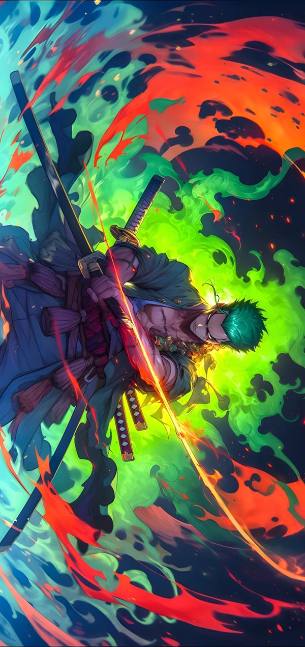 hình nền one piece 4k zoro​ 11