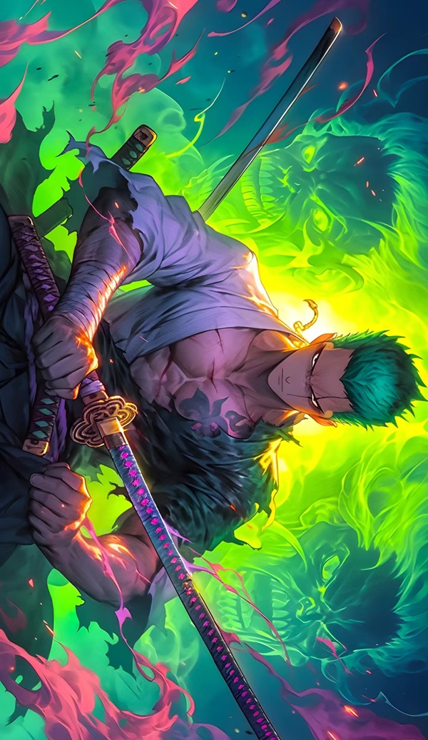 hình nền one piece 4k zoro​ 12