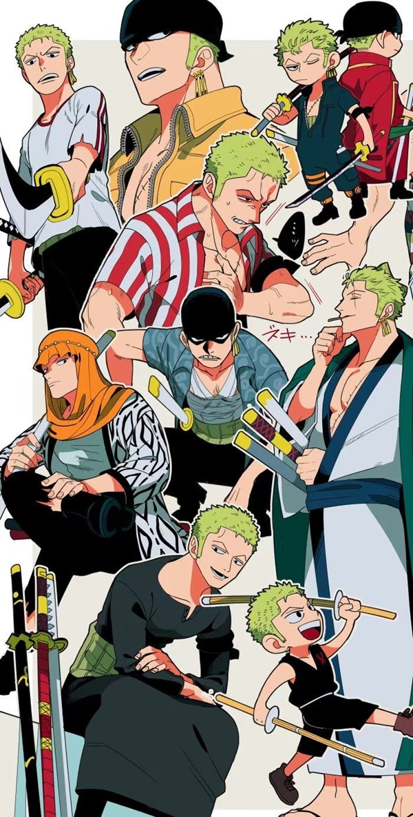 hình nền one piece 4k zoro​ 15