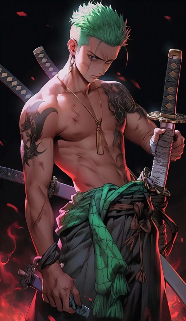 hình nền zoro 3d​ 21