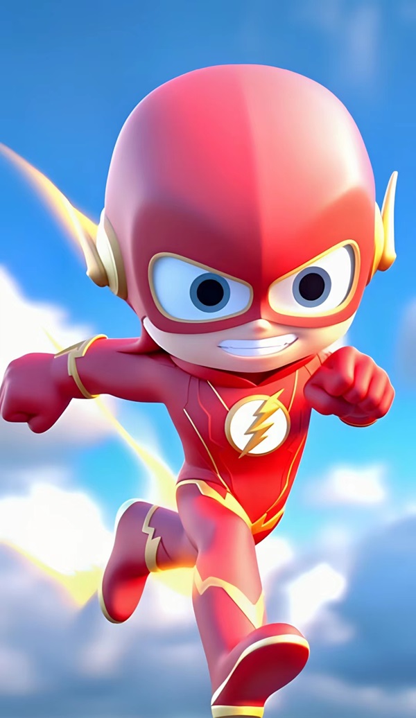 Hình nền The Flash chibi 10