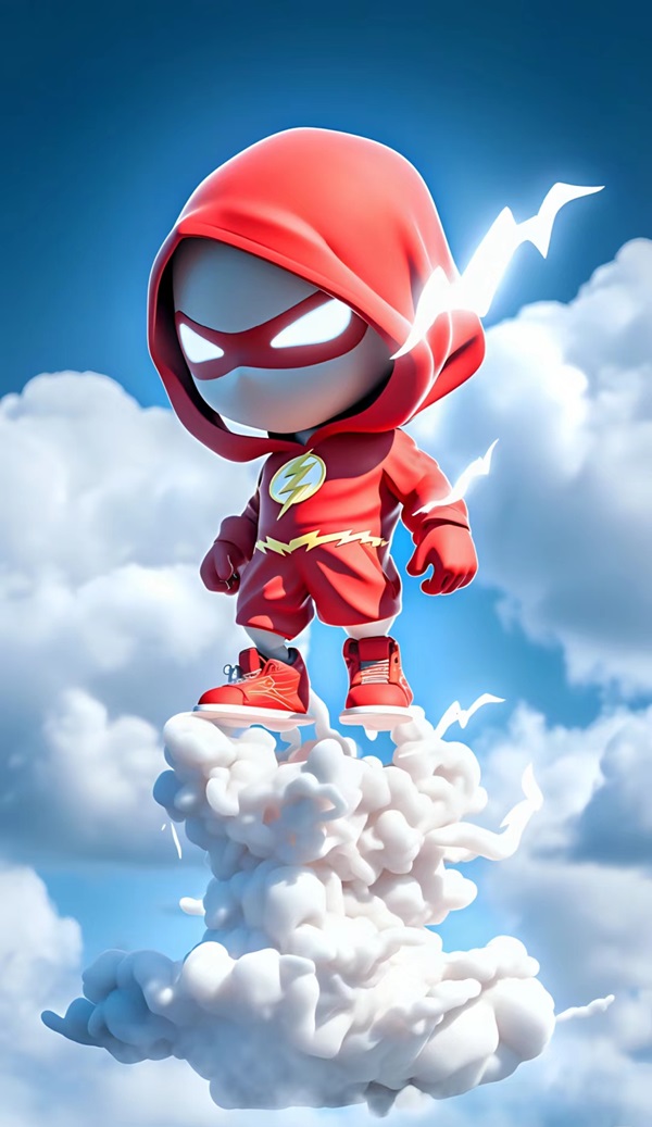 Hình nền The Flash chibi 11