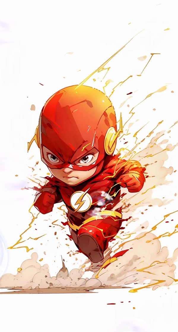 Hình nền The Flash chibi 4