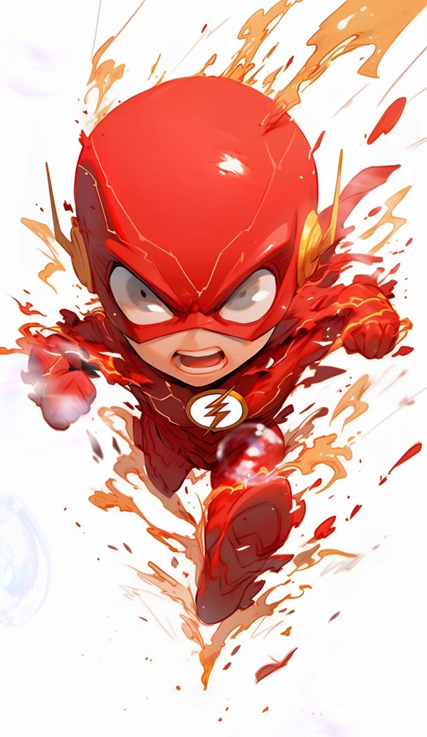 Hình nền The Flash chibi 5