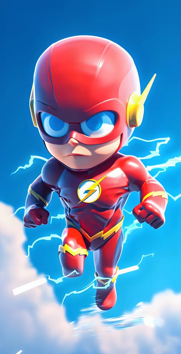 Hình nền The Flash chibi 7