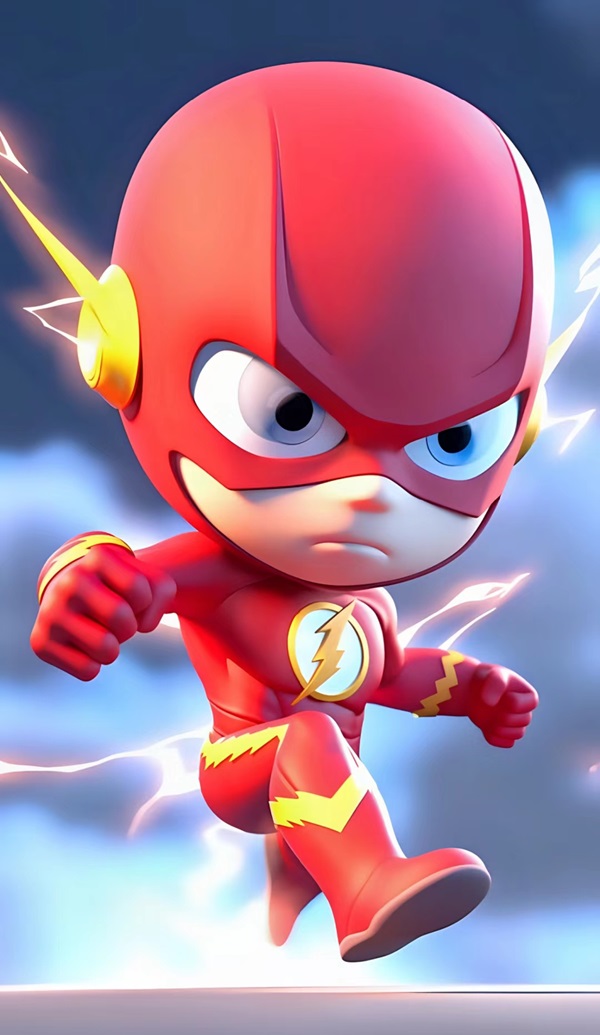 Hình nền The Flash chibi 9