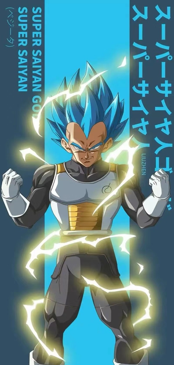 Hình nền Vegeta blue​ 1