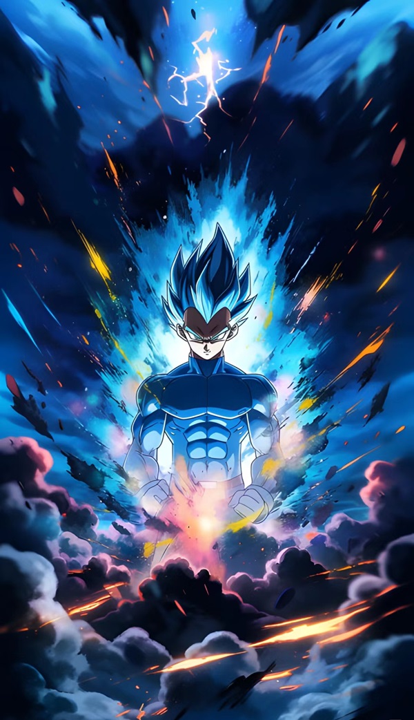 Hình nền Vegeta blue​ 4