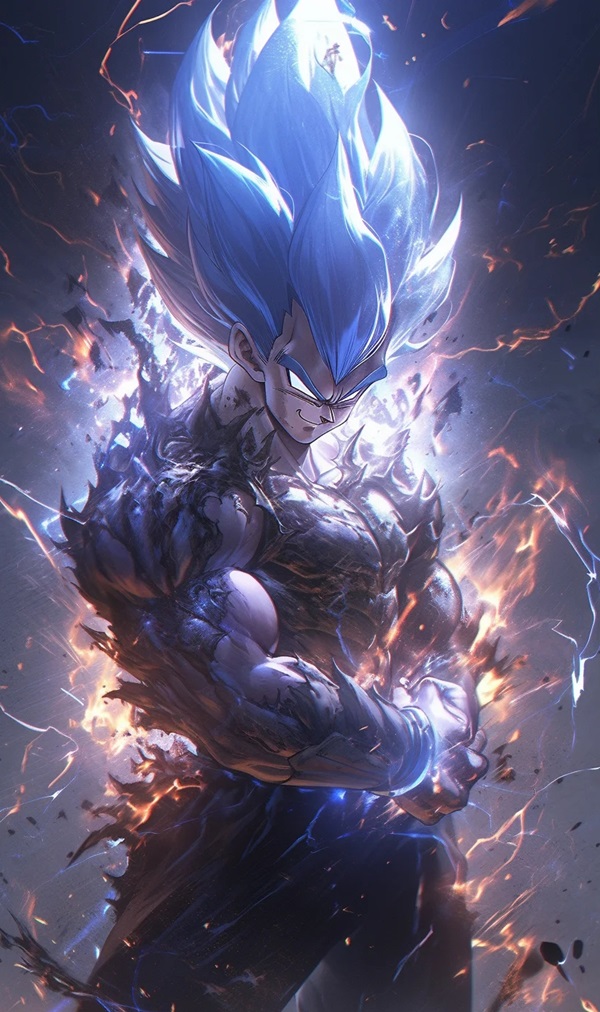 Hình nền Vegeta blue​ 7