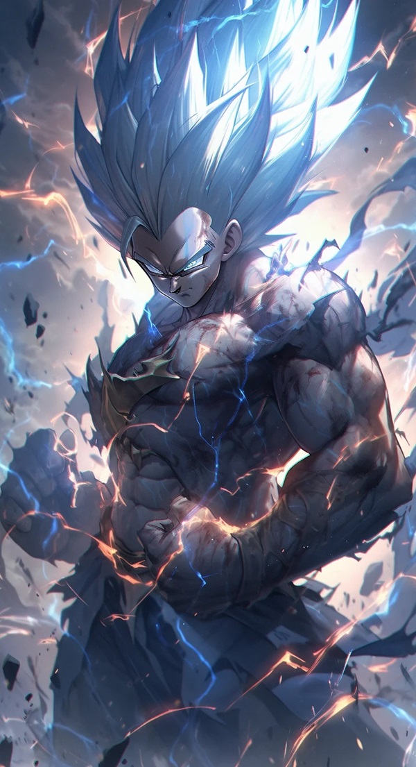 Hình nền Vegeta blue​ 8