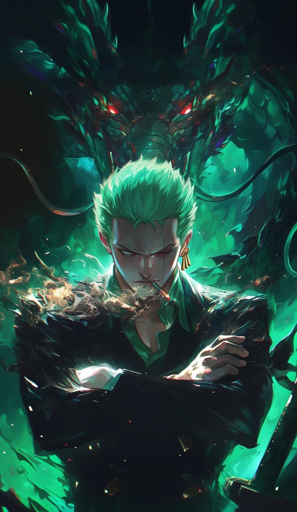 Hình nền Zoro ngầu​ 1